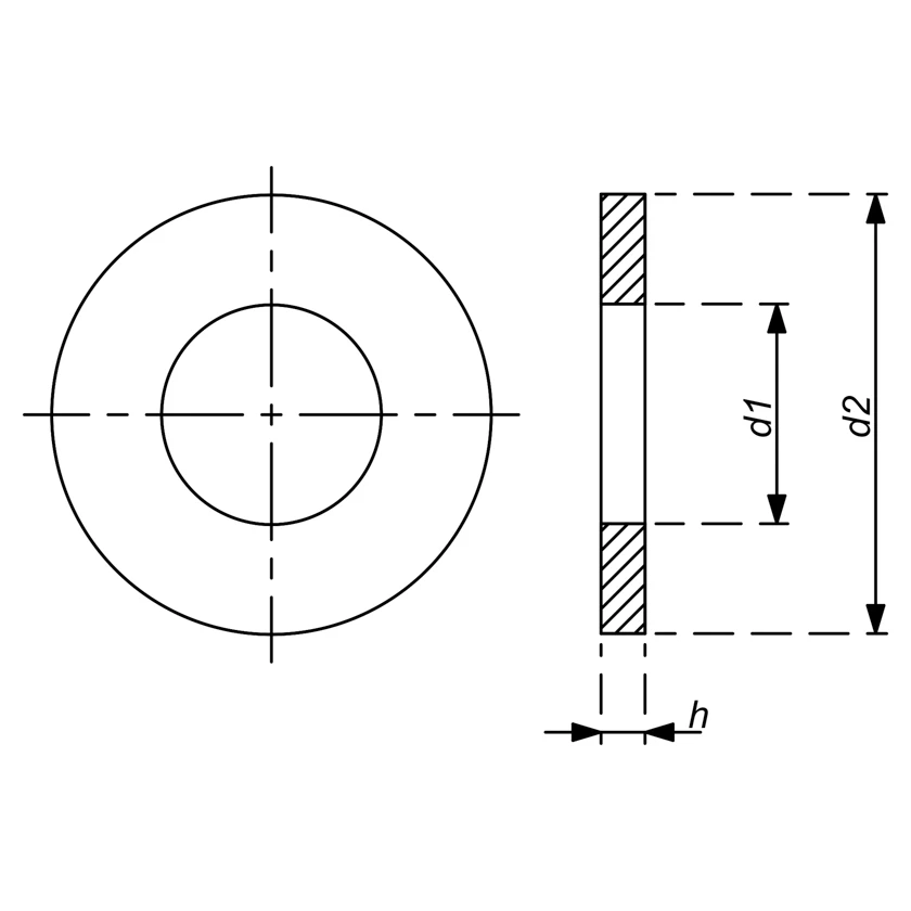 Flat Washer DIN 433 2