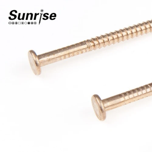 Flat Head Ring Shank Nails 3