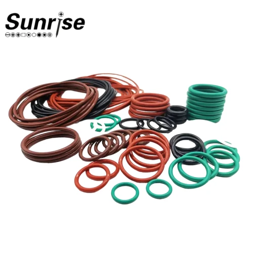 High quality O-ring 40-90 Shore FPM HNBR EPDM VMQ PTFE waterproof ring Any customization 4