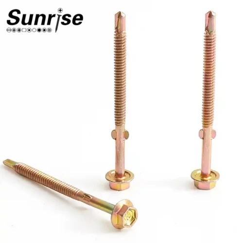 Hex Flange Head Strip Self Drilling Screw With Wings 5 Hex Flange Head Strip Self Drilling Screw With Wings 5