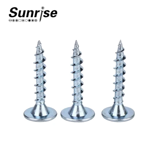 Wholesale carbon steel cross recessed flat head colored self tapping screws for wood 2
